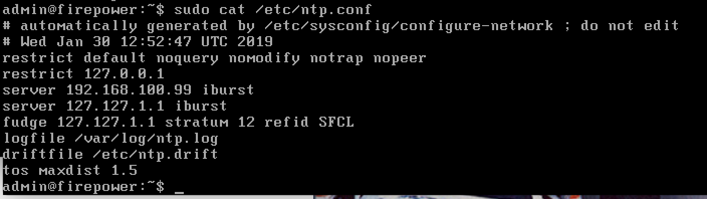 Ntp Server Configuration Error On Cisco Fmc Cisco Community